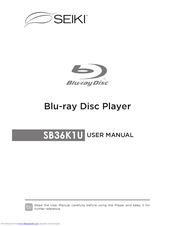 Seiki SB36K1U User Manual