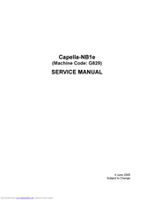 Ricoh Capella-NB1e Service Manual