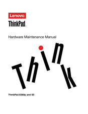 Lenovo ThinkPad S5 Hardware Maintenance Manual