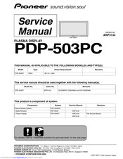 Pioneer PDP-503PC Service Manual