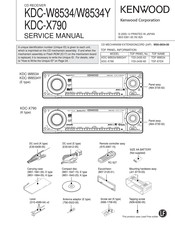 Kenwood KDC-X790 Service Manual