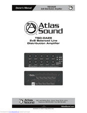Atlas TSD-DA28 Owner's Manual