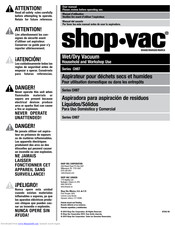 Shop-Vac CH87 Series User Manual