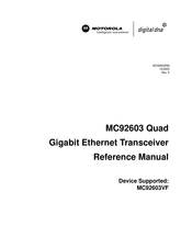 Motorola MC92603 Reference Manual