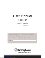 Westinghouse WT2201 SERIES User Manual