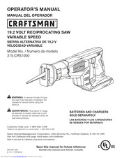 Craftsman 315.CRS1000 Operator's Manual