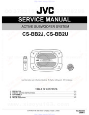 JVC CS-BB2U Service Manual