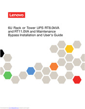 Lenovo RT11.0VA Installation And User Manual
