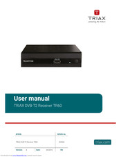 Triax TR60 User Manual