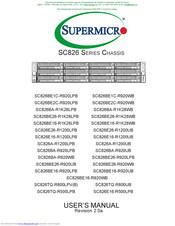 Supermicro SC826E16-R500LPB User Manual