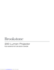 Brookstone LYSB018BAARGW-ELECTRNCS Manual