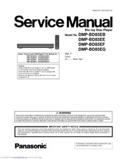 Panasonic DMP-BD85EG Service Manual