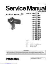 Panasonic HX-DC1P Service Manual