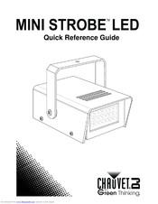 Chauvet Mini Strobe Led Quick Reference Manual