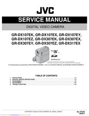 JVC GR-DX307EX Service Manual