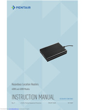 Pentair DAHHL400XA Instruction Manual