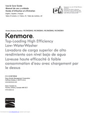 Kenmore 110.31633610 Use & Care Manual