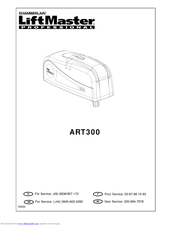 Chamberlain ART300 series Manual
