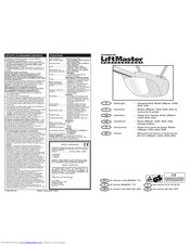 Chamberlain LiftMaster 1000A Instructions Manual