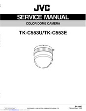 JVC TK-C553U - Fixed Color Dome Camera Service Manual