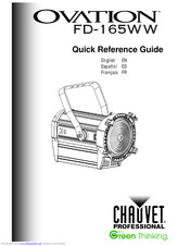 Chauvet Ovation FD-165WW Quick Reference Manual