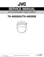 JVC TK-AM200U - Active Movement Color Dome Camera Service Manual