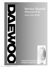 Daewoo KOG-366T0S Service Manual