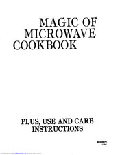 Magic Chef DM15H 14B Use Ard Care Instructions