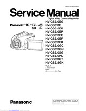 Panasonic NV-GS320EK Service Manual