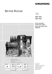 Grundig CUC 1825 Service Manual
