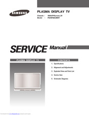 Samsung PS50P4HX/BWT Service Manual