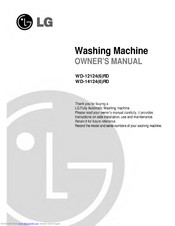 LG WD-14124(6)RD Owner's Manual
