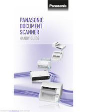 Panasonic KV-S1065C Handy Manual