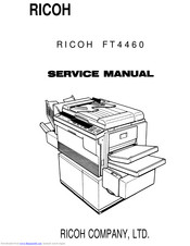 Ricoh FT4460 Service Manual