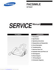 Samsung SF700AT Service Manual