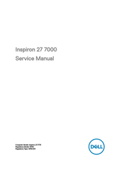 Dell inspiron 27 7000 Service Manual