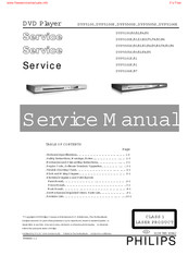 Philips DVP5100/00 Service Manual