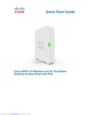 Cisco WAP125 Quick Start Manual