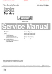 Philips VR109/55 Service Manual