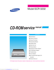 Samsung SCR-3232 Service Manual