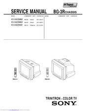 Sony TRINITRON KV-XA25N90 Service Manual
