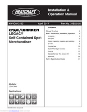 Heatcraft Refrigeration Products LD1C1A Installation & Operator's Manual