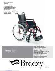Sunrise Medical Breezy 250 Directions For Use Manual