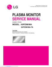 LG 60PZ9M/MA Service Manual