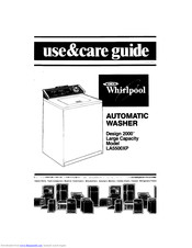 Whirlpool LA5500XPW6 Use & Care Manual