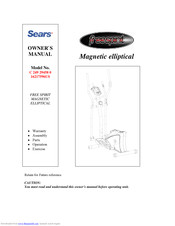 Sears 16217596US Owner's Manual