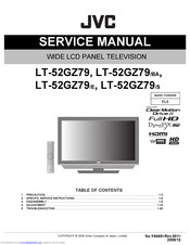 JVC LT-52GZ79/E Service Manual