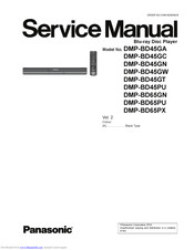 Panasonic DMP-BD65GN Service Manual