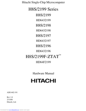 Hitachi H8S/2199 Hardware Manual