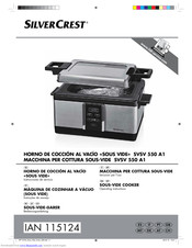 Silvercrest SVSV 550 A1 Operating Instructions Manual